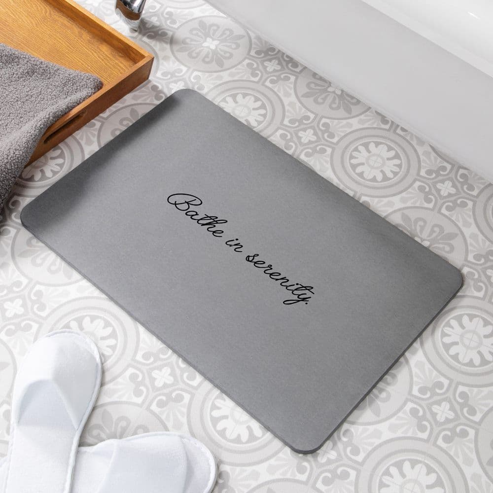 Bathe Serenity Stone Non Slip Bath Mat