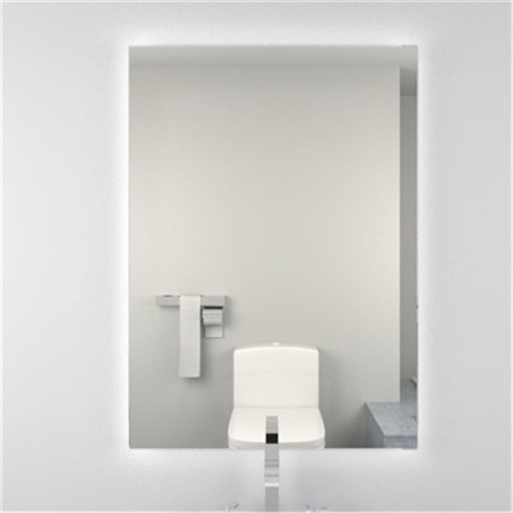 70cm Rectangular Backlit Bathroom Mirror Demister Pad