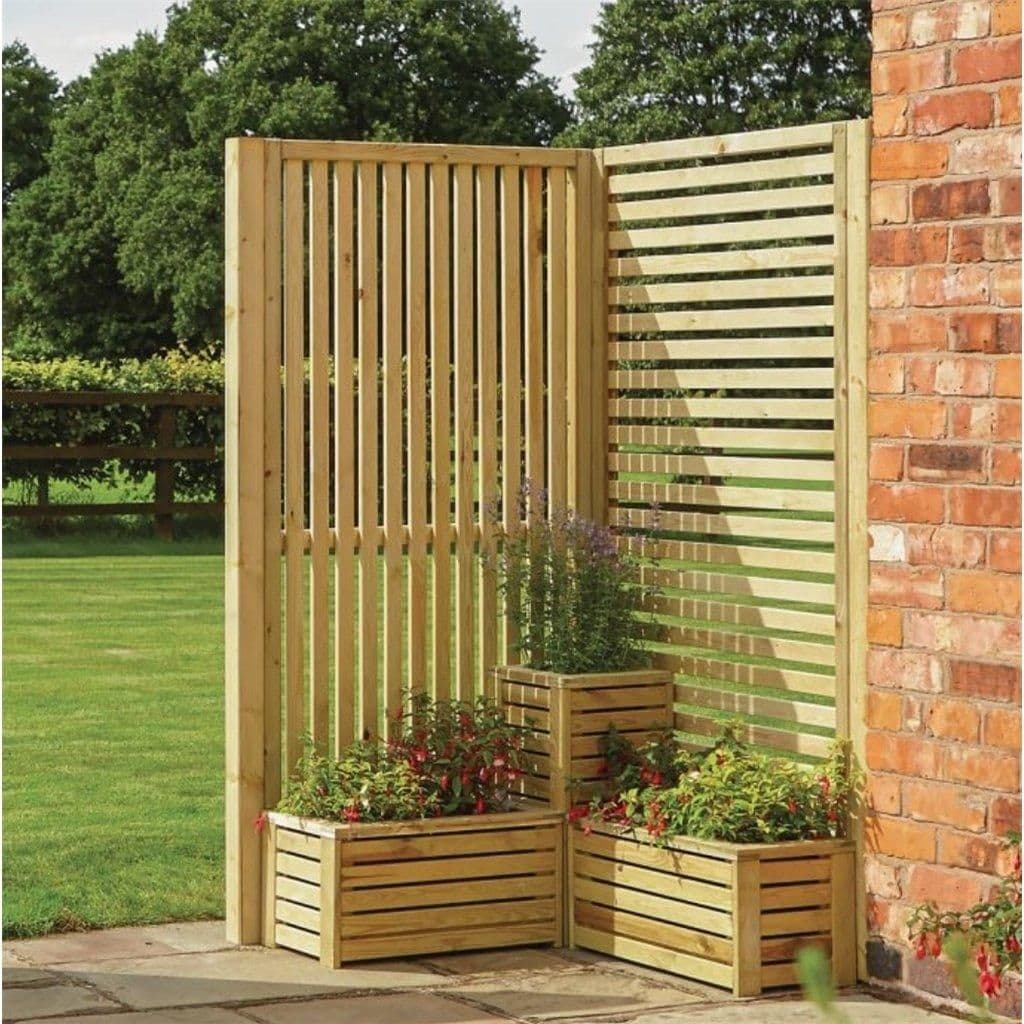Pressure Treated Corner Screen Set