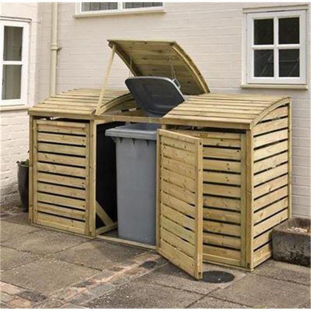 Deluxe Triple Bin Store