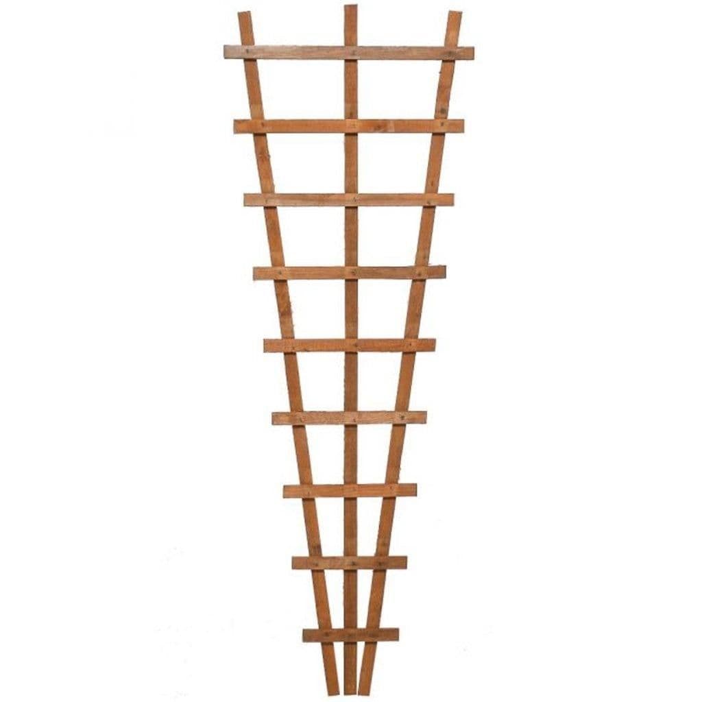 PACK 3 Heavy Duty Fan Trellis Panel Dip Treated