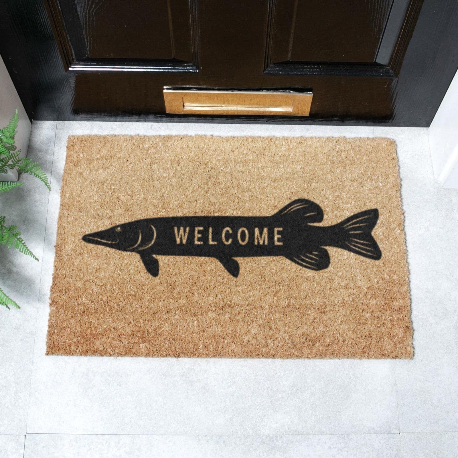 Welcome Fish Doormat