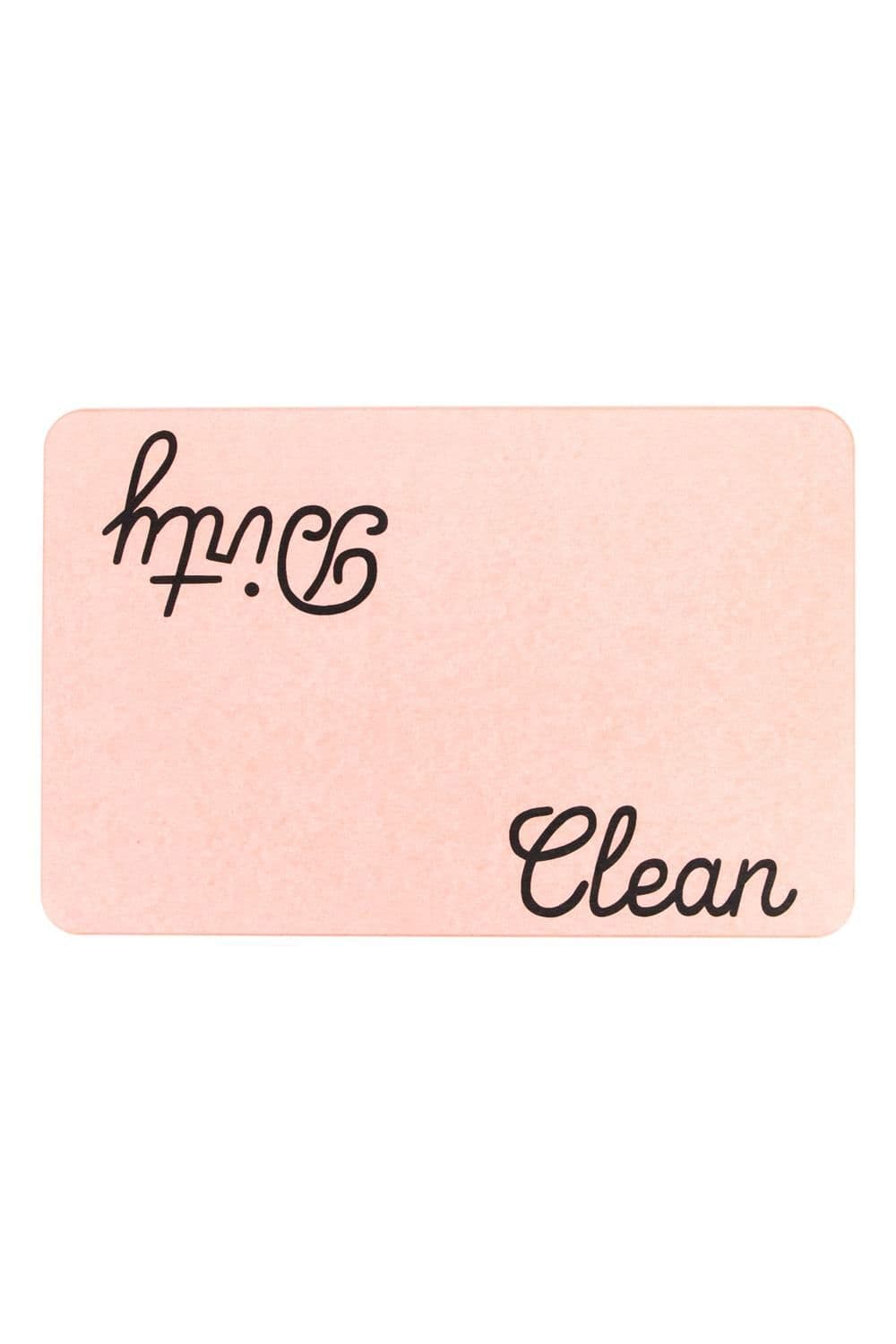 Dirty Clean Stone Non Slip Bath Mat