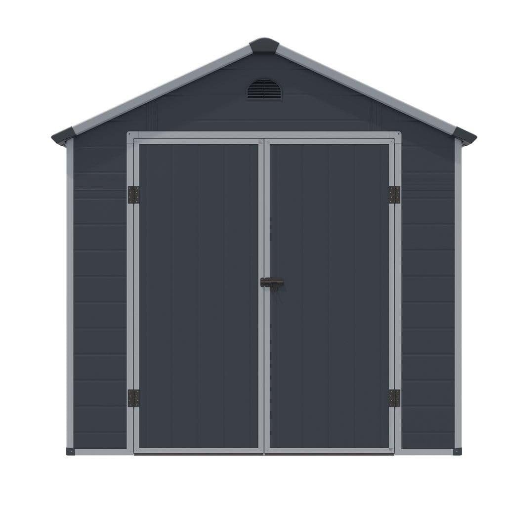 8 x 6 Double Door Apex Plastic Shed