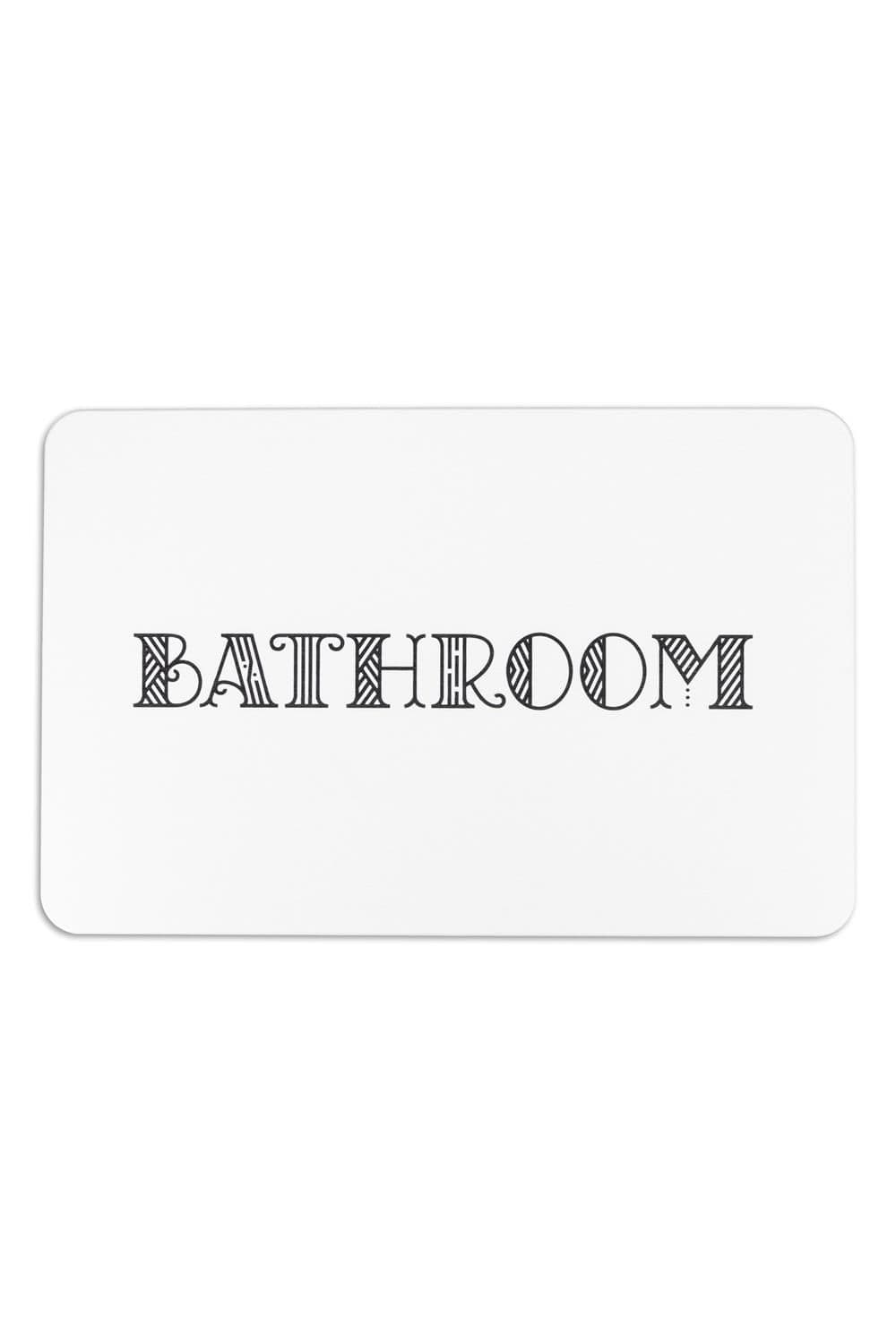 Bathroom Stone Non Slip Bath Mat