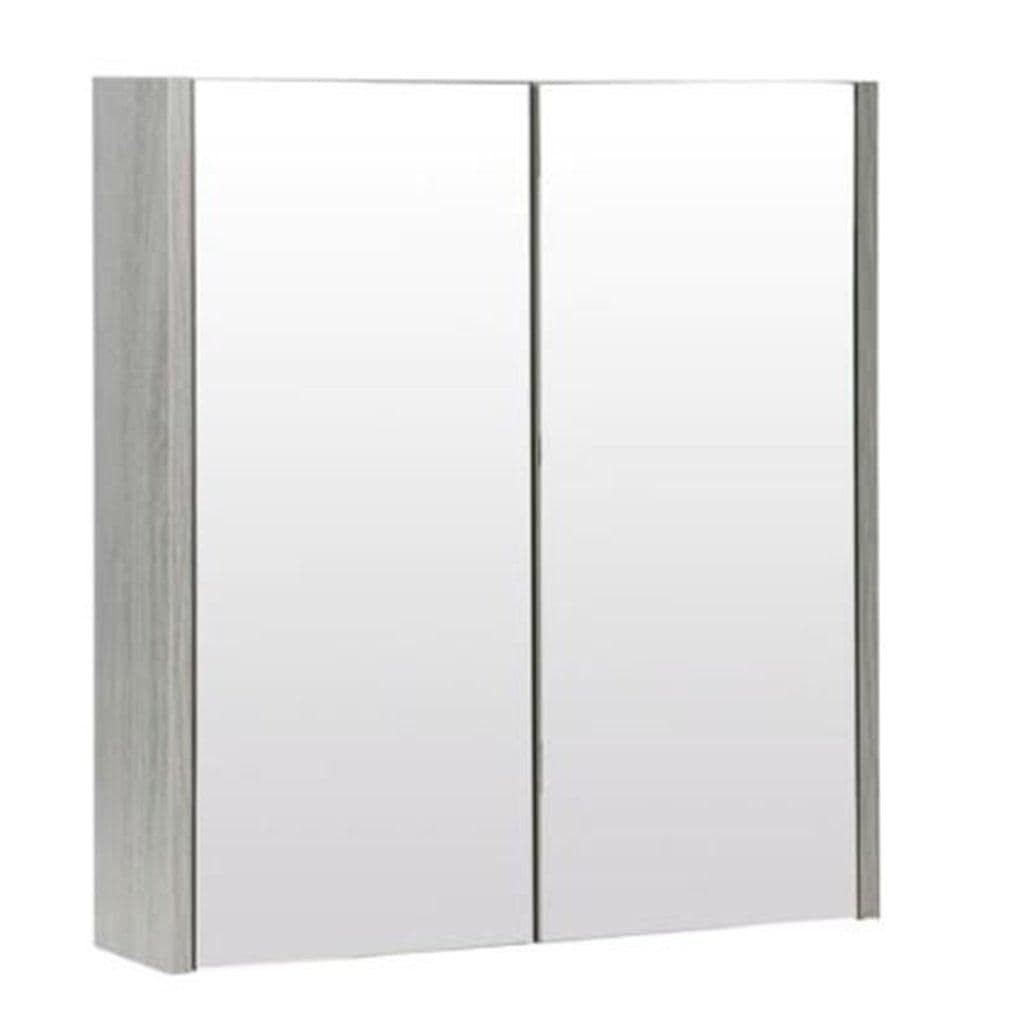 Oak Mirror Bathroom Cabinet 60cm Wide
