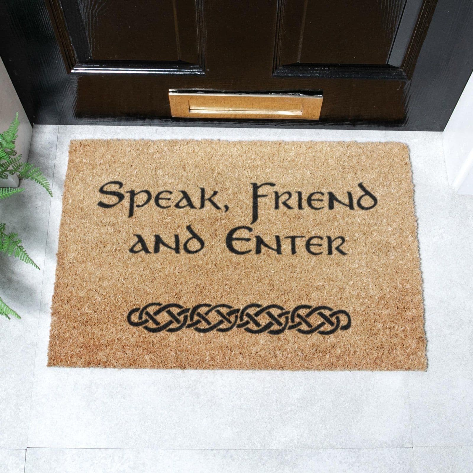 Speak Friend Enter Doormat