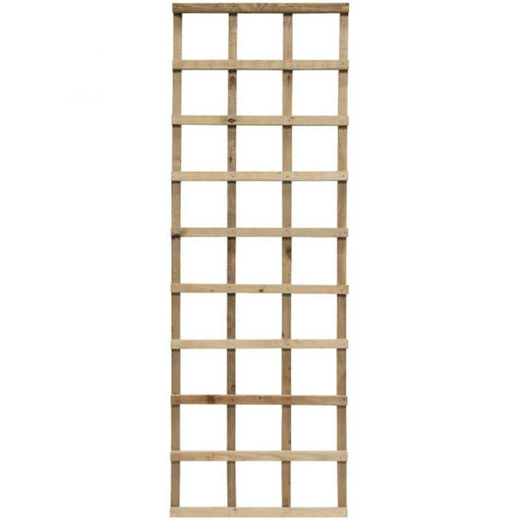 PACK 3 6 x 1 Heavy Duty Trellis Panel Pressure Treated