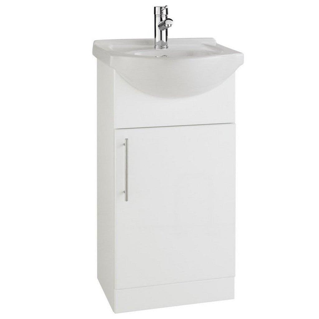 Gloss Bathroom 450mm Unit Basin