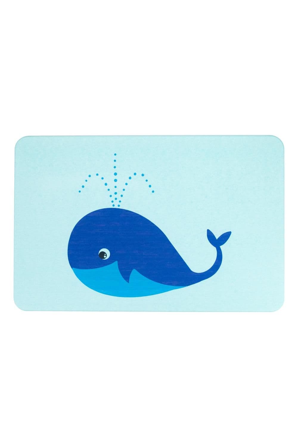 Whale Aqua Stone Non Slip Bath Mat
