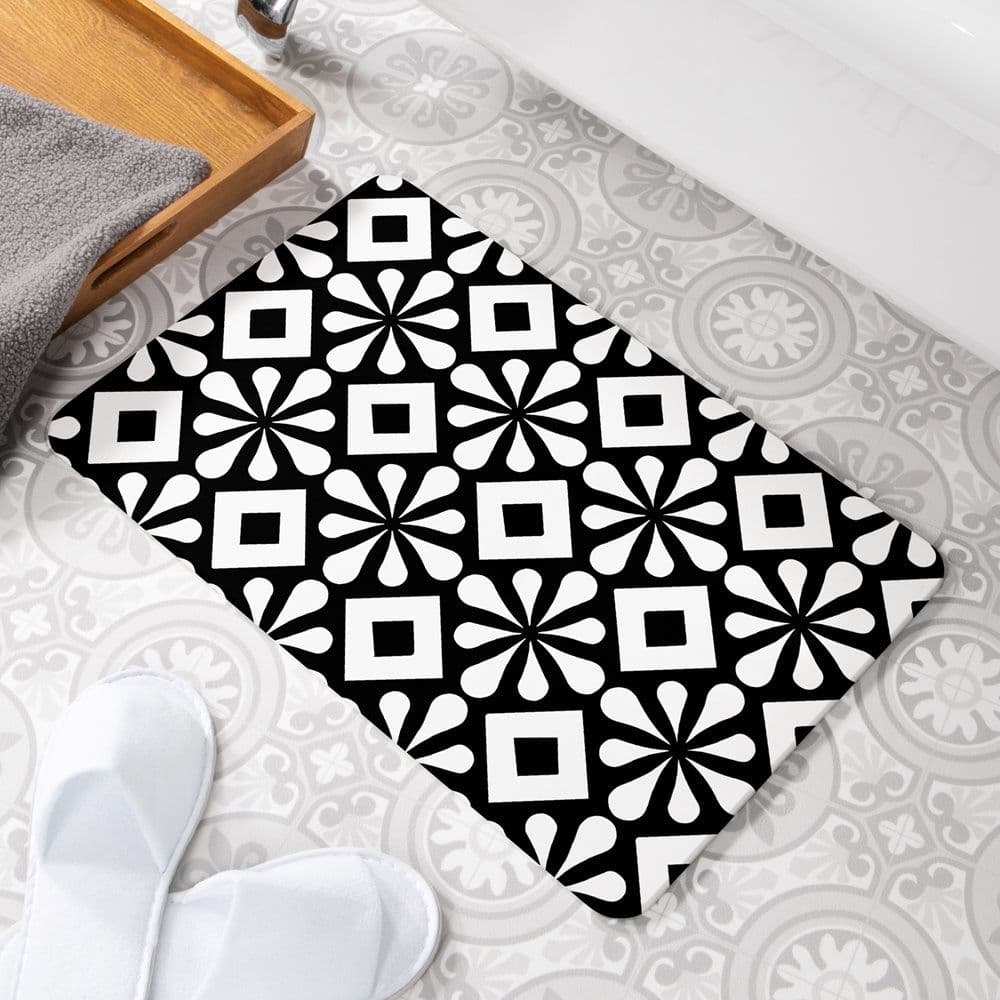 Square Pattern Non Slip Bath Mat