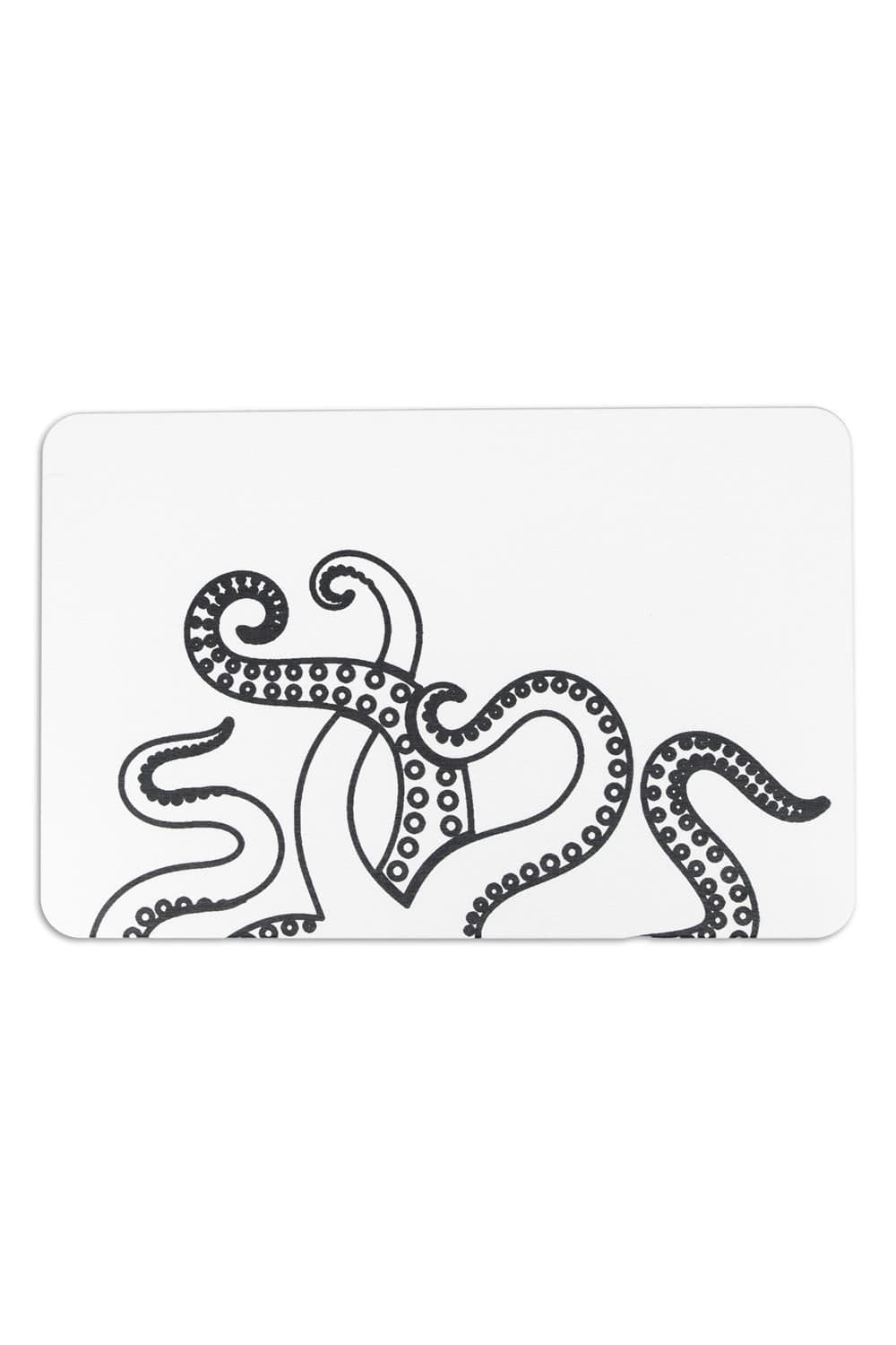 Octopus Tentacles Stone Non Slip Bath Mat