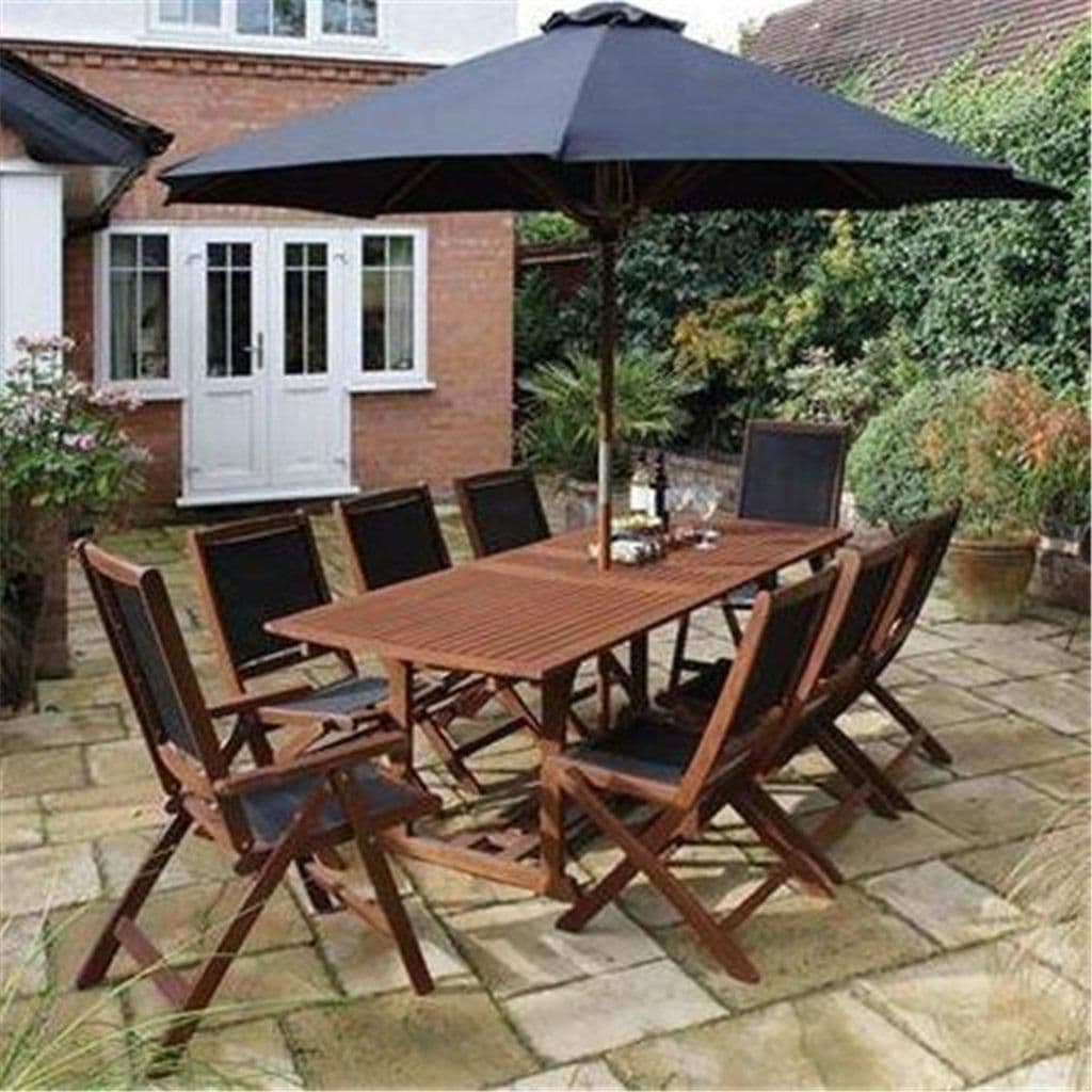 Deluxe Bali 8 Seater Garden Furniture Set