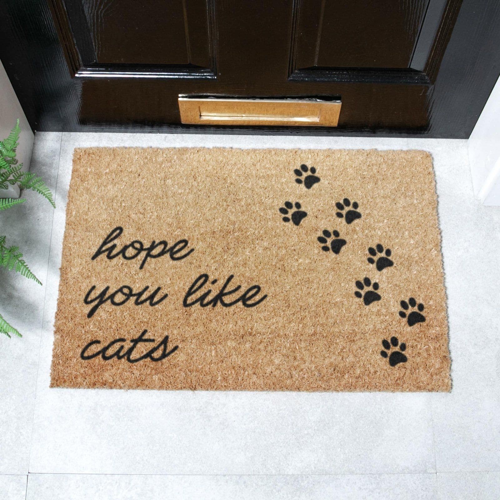 Hope You Like Cats Doormat