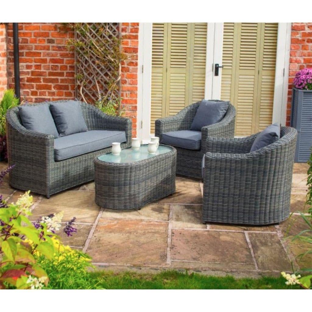 4 Seater Weave Sofa Set