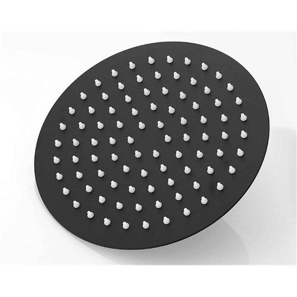 Round Shower Head 300mm Wide Matt