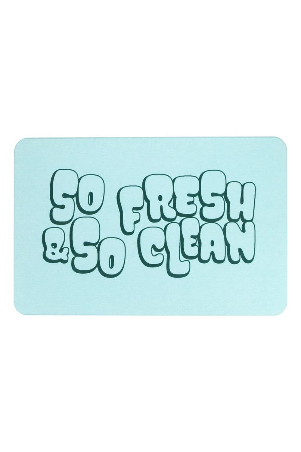 So Fresh & So Clean Aqua Stone Non Slip Bath Mat