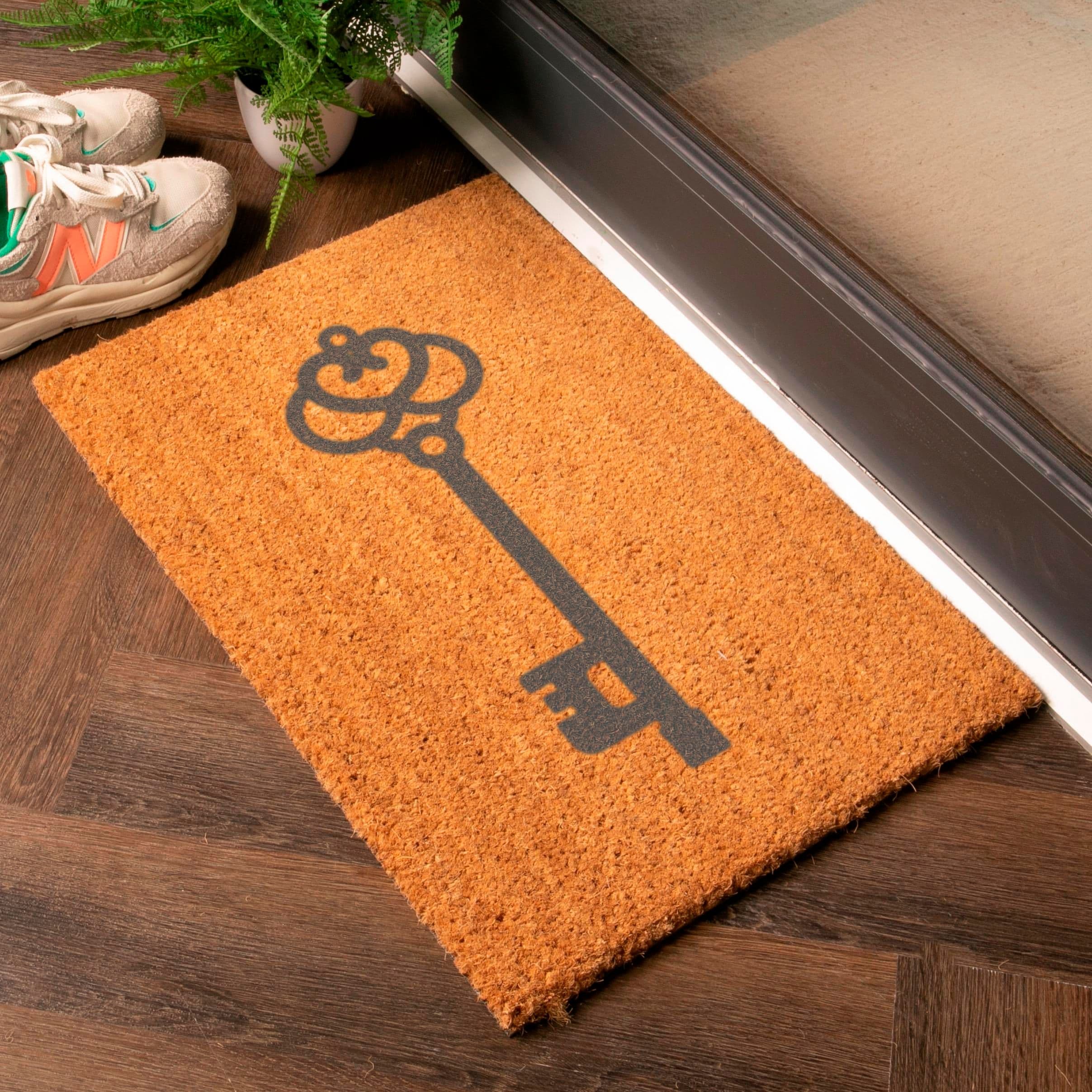 Elegantly Simple Key Doormat