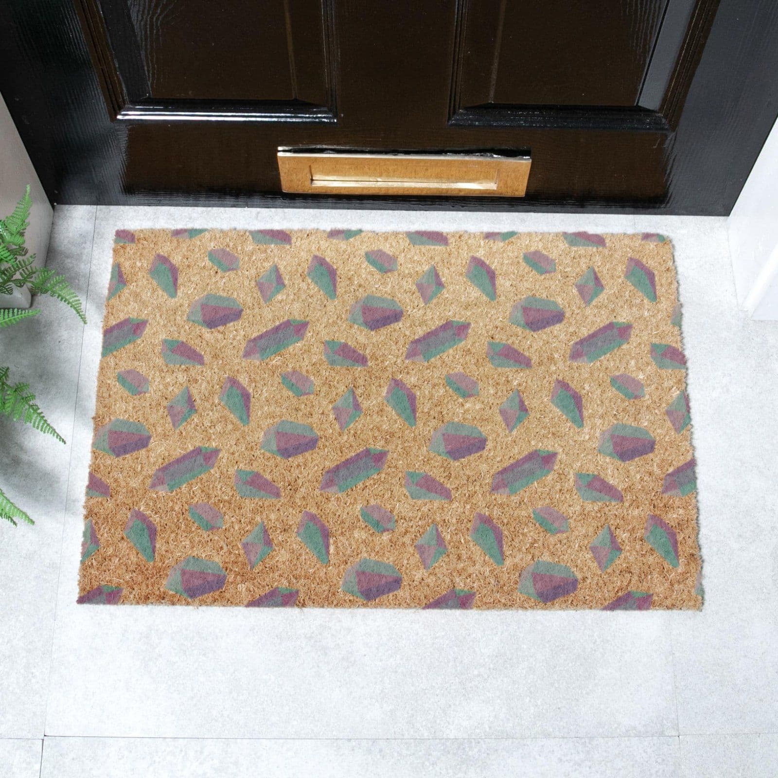 Crystal Pattern Doormat