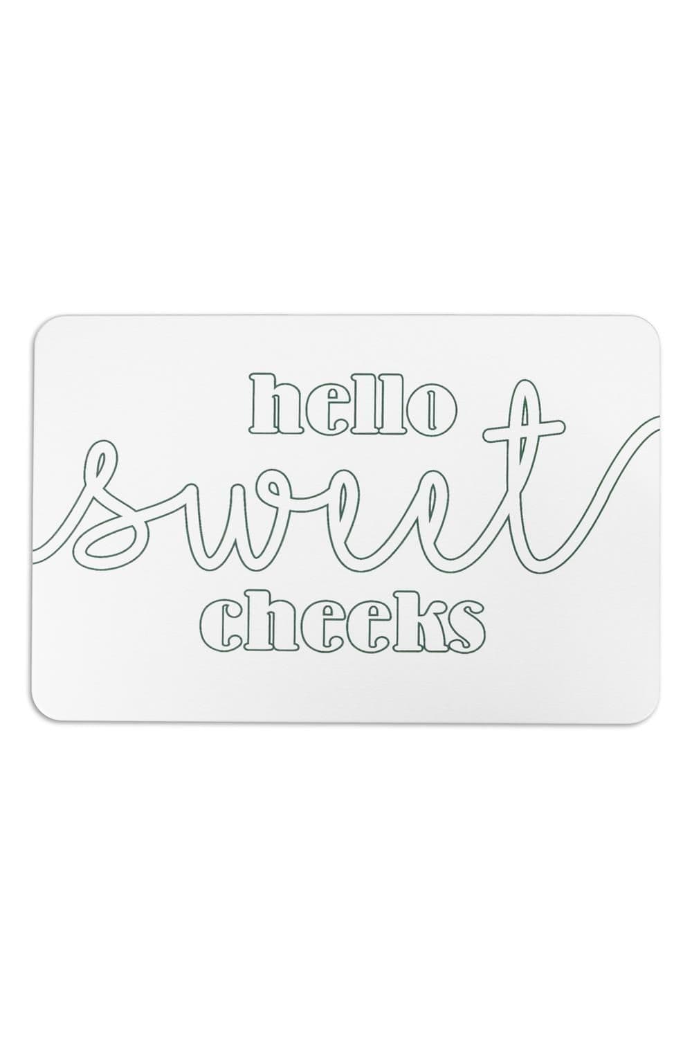 Hello Sweet Cheeks Stone Non Slip Bath Mat