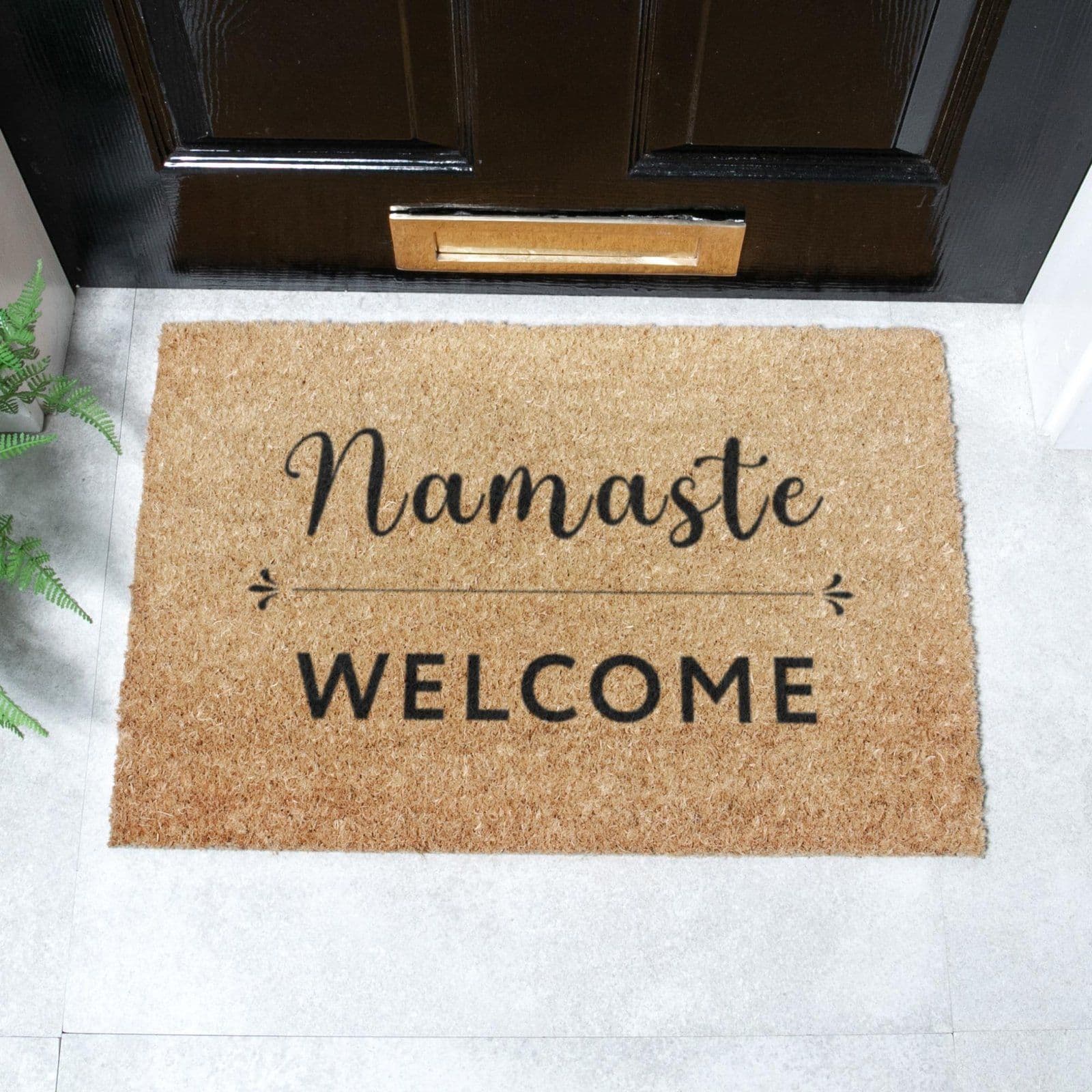 Namaste Welcome Doormat
