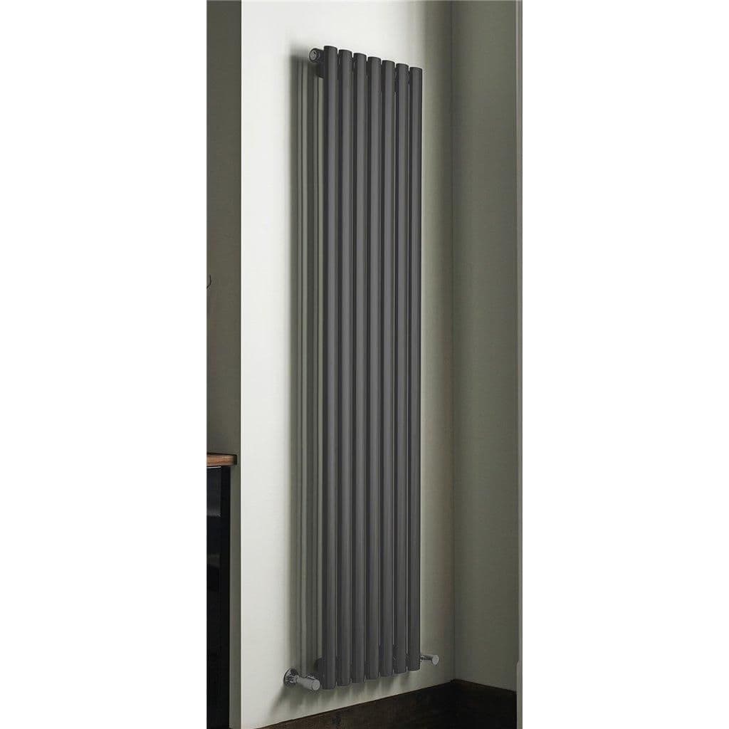 Anthracite Vertical Single Panel Radiator 1800mm x 540mm