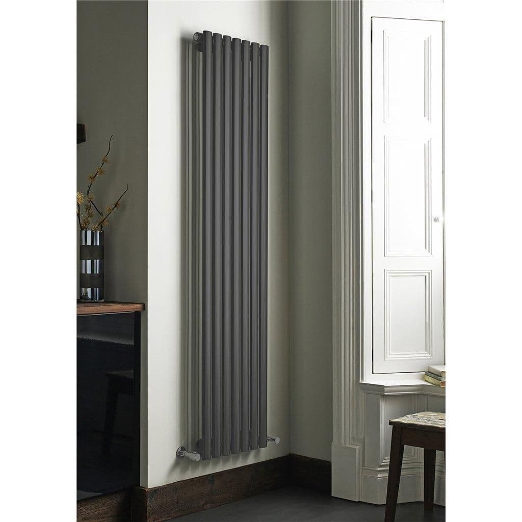 Anthracite Vertical Single Panel Radiator 1800mm x 420mm