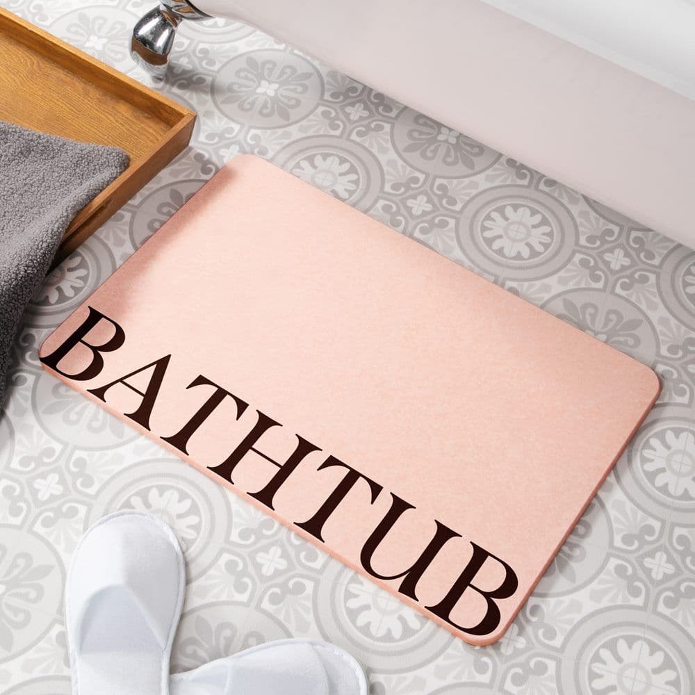 Bathtub Stone Non Slip Bath Mat