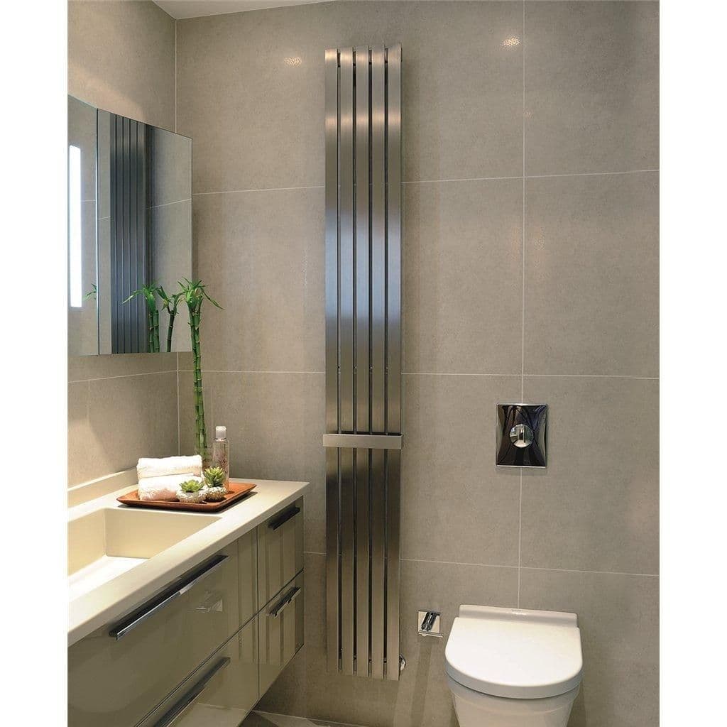 Vertical Bathroom Flat Radiator 1500mm x 340mm