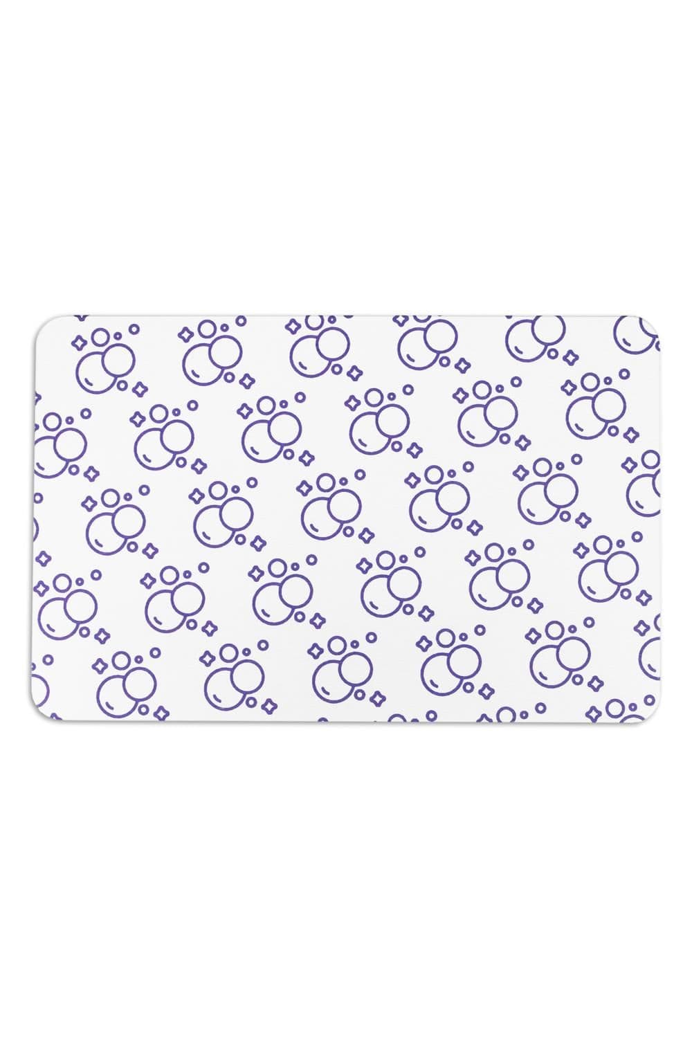 Bubbles Stone Non Slip Bath Mat
