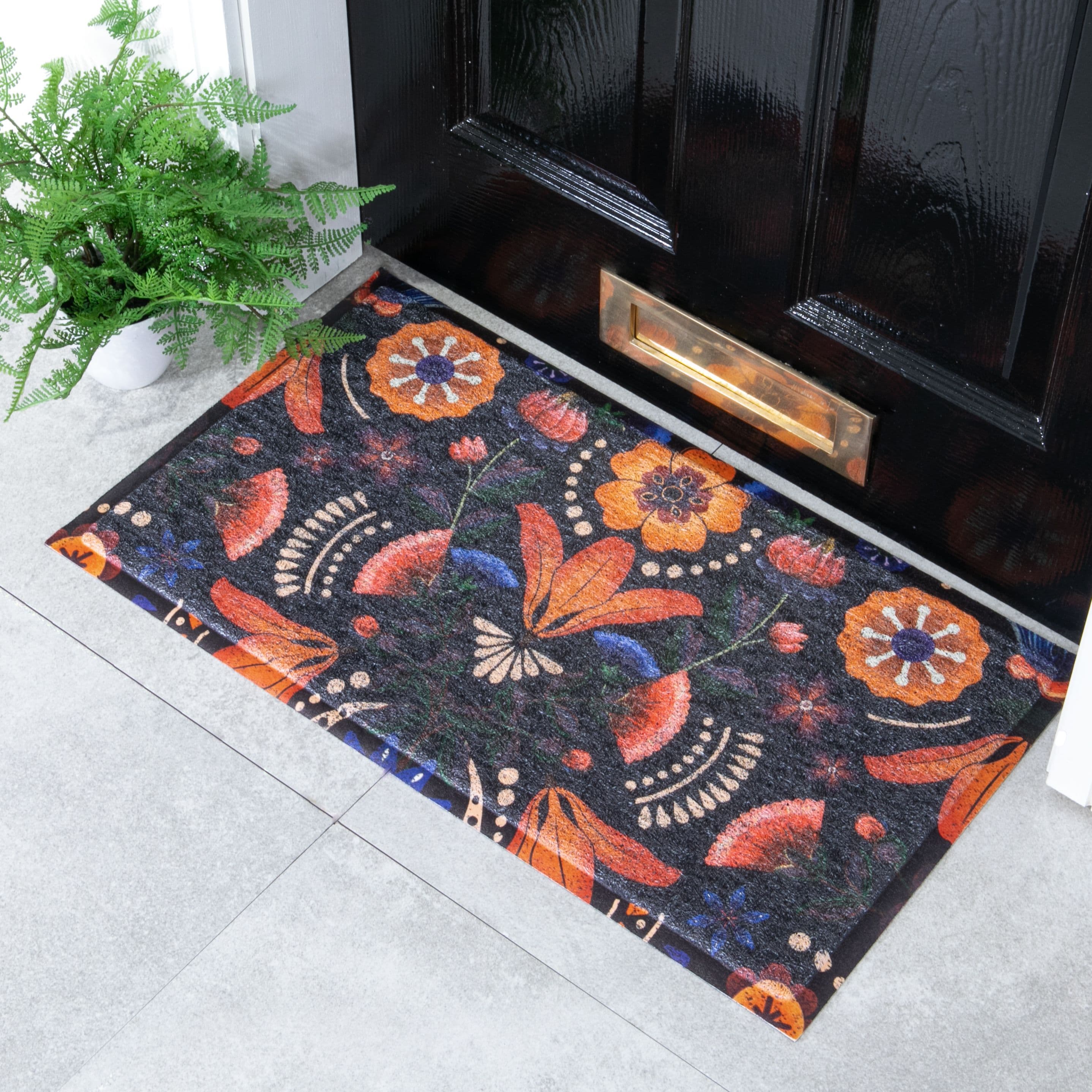 Nordic Leaf Doormat