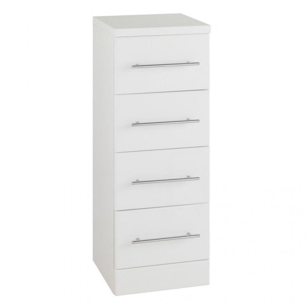 Gloss Four Drawer Unit Bathroom Unit