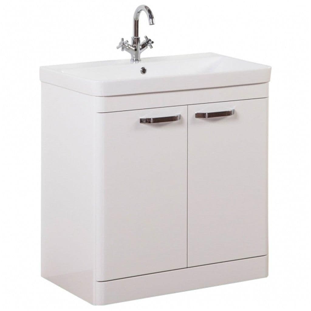 Gloss2 Door Standing Unit Basin 80cm Wide