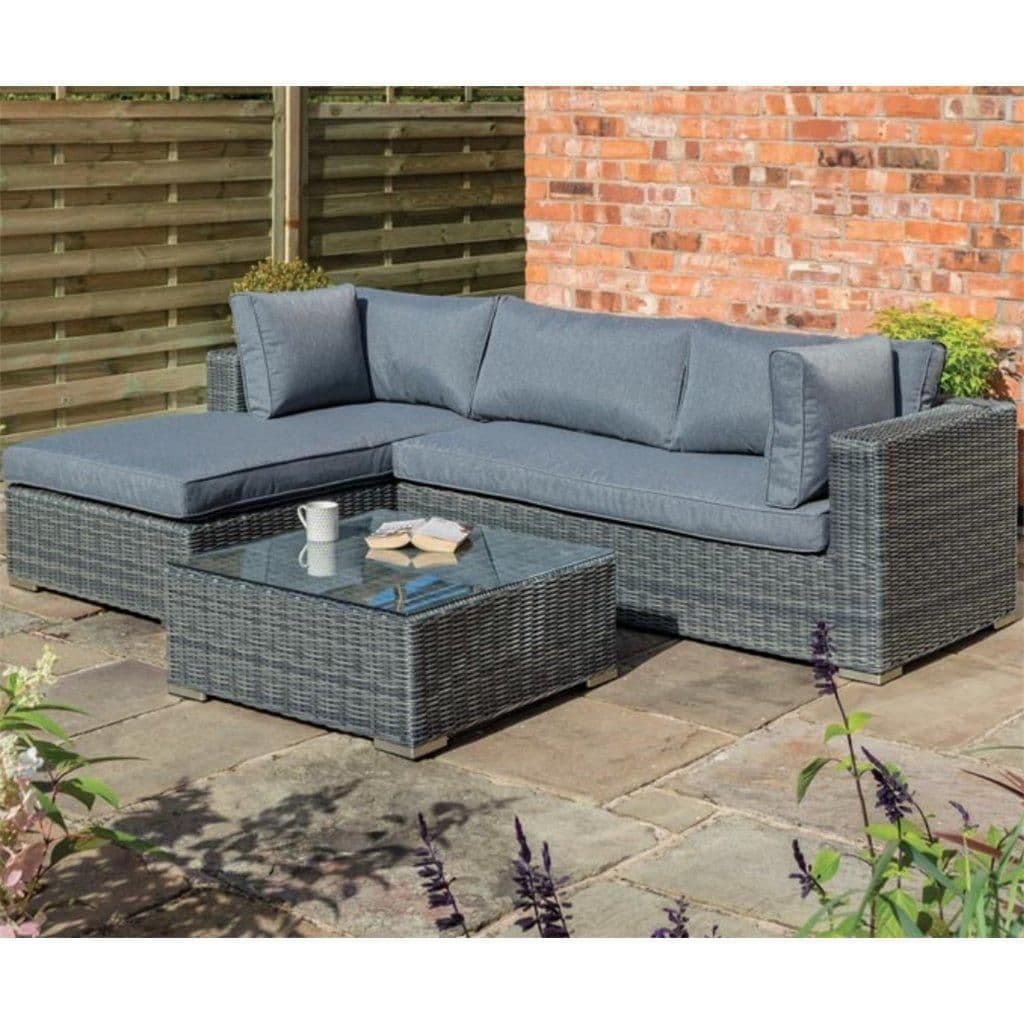 4 Seater Weave Lounger Set