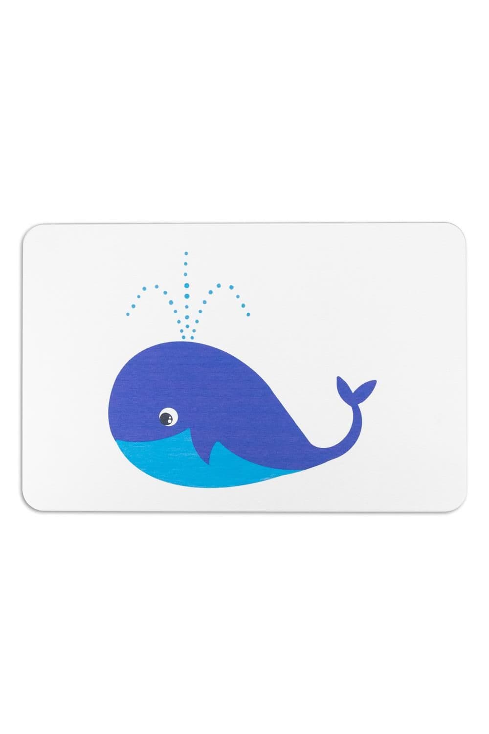 Whale Stone Non Slip Bath Mat