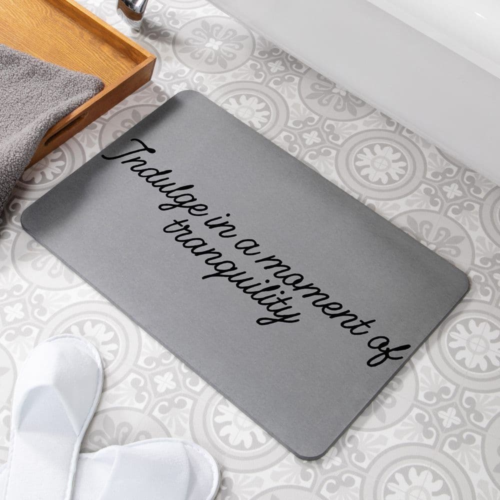 Tranquility Stone Non Slip Bath Mat