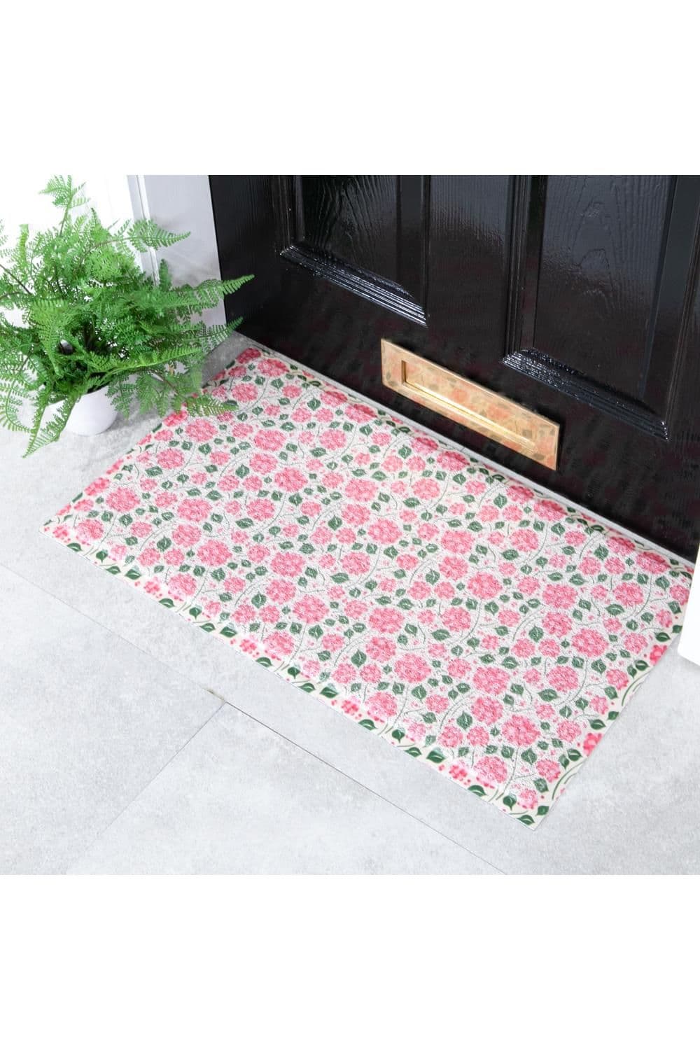 Hydrangea Doormat