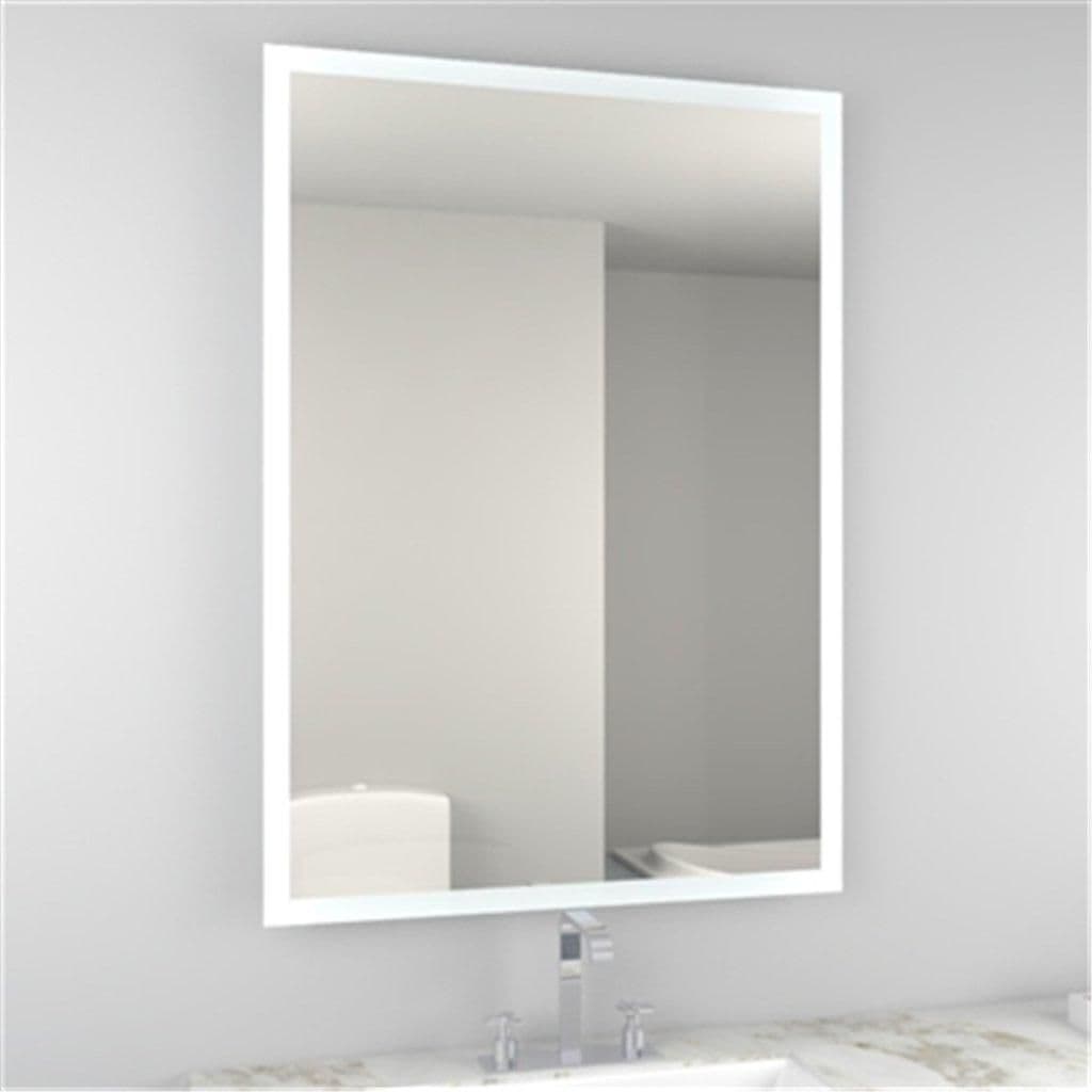 70cm Tall Rectangular Bathroom Mirror Demister Pad