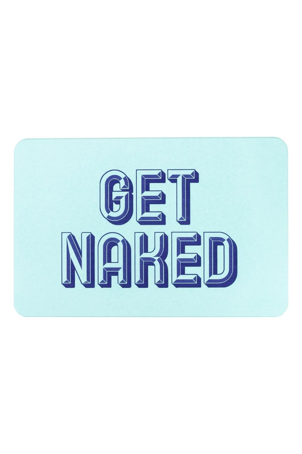 Get Naked Aqua Stone Non Slip Bath Mat