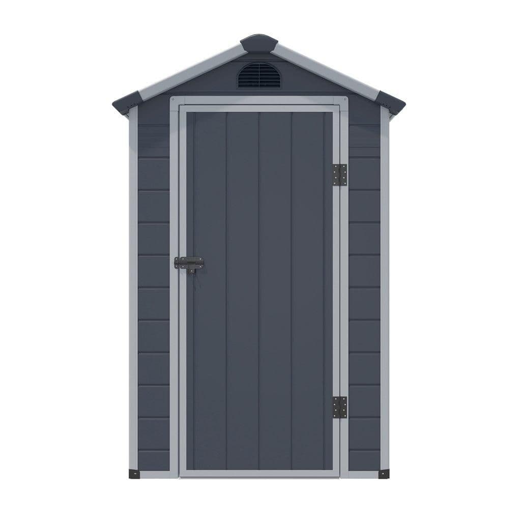 4 x 3 Single Door Apex Plastic Shed