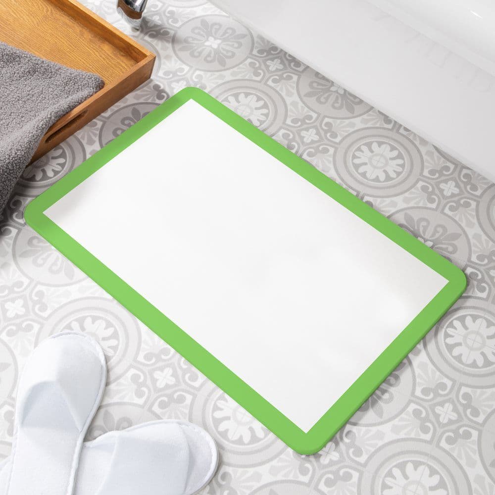 Border Stone Non Slip Bath Mat