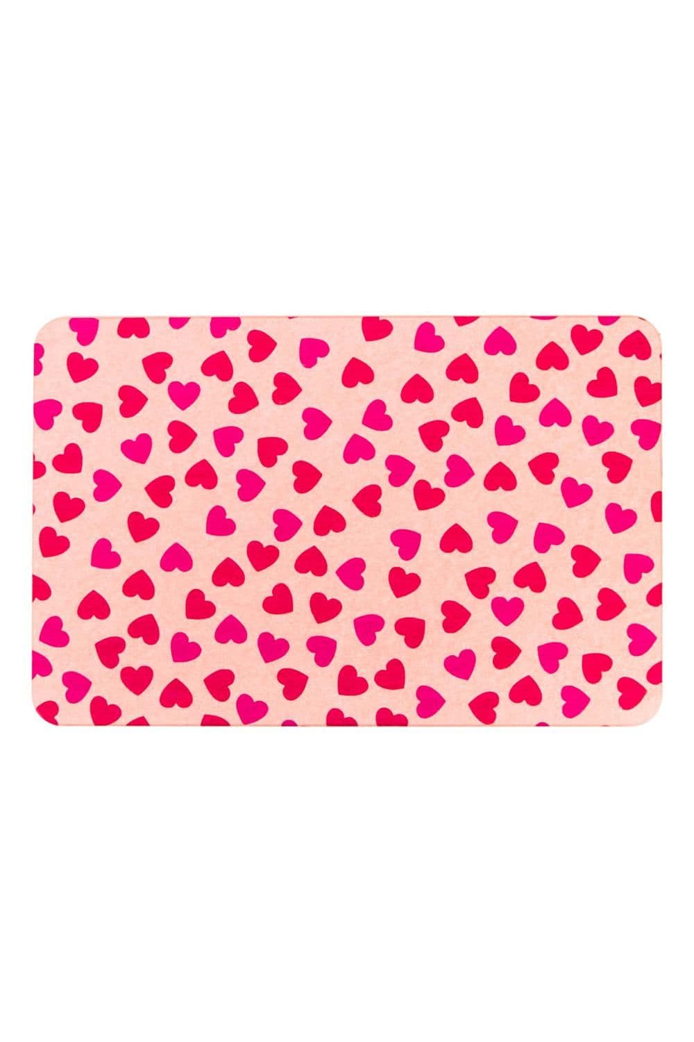 Hearts Stone Non Slip Bath Mat
