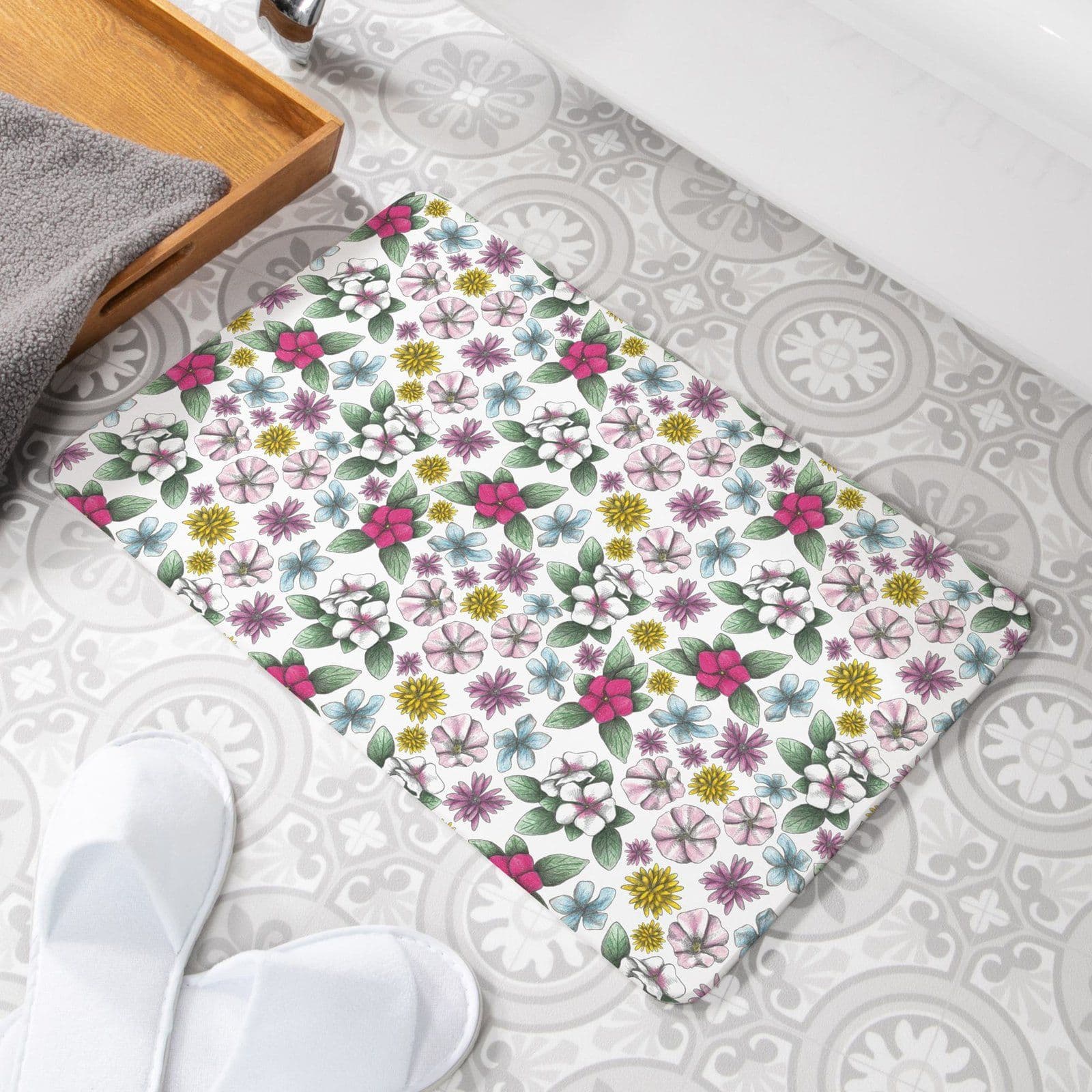 Spring Joy Non Slip Stone Bath Mat