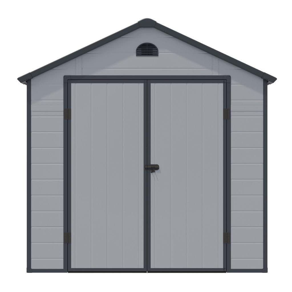 8 x 6 Double Door Apex Plastic Shed