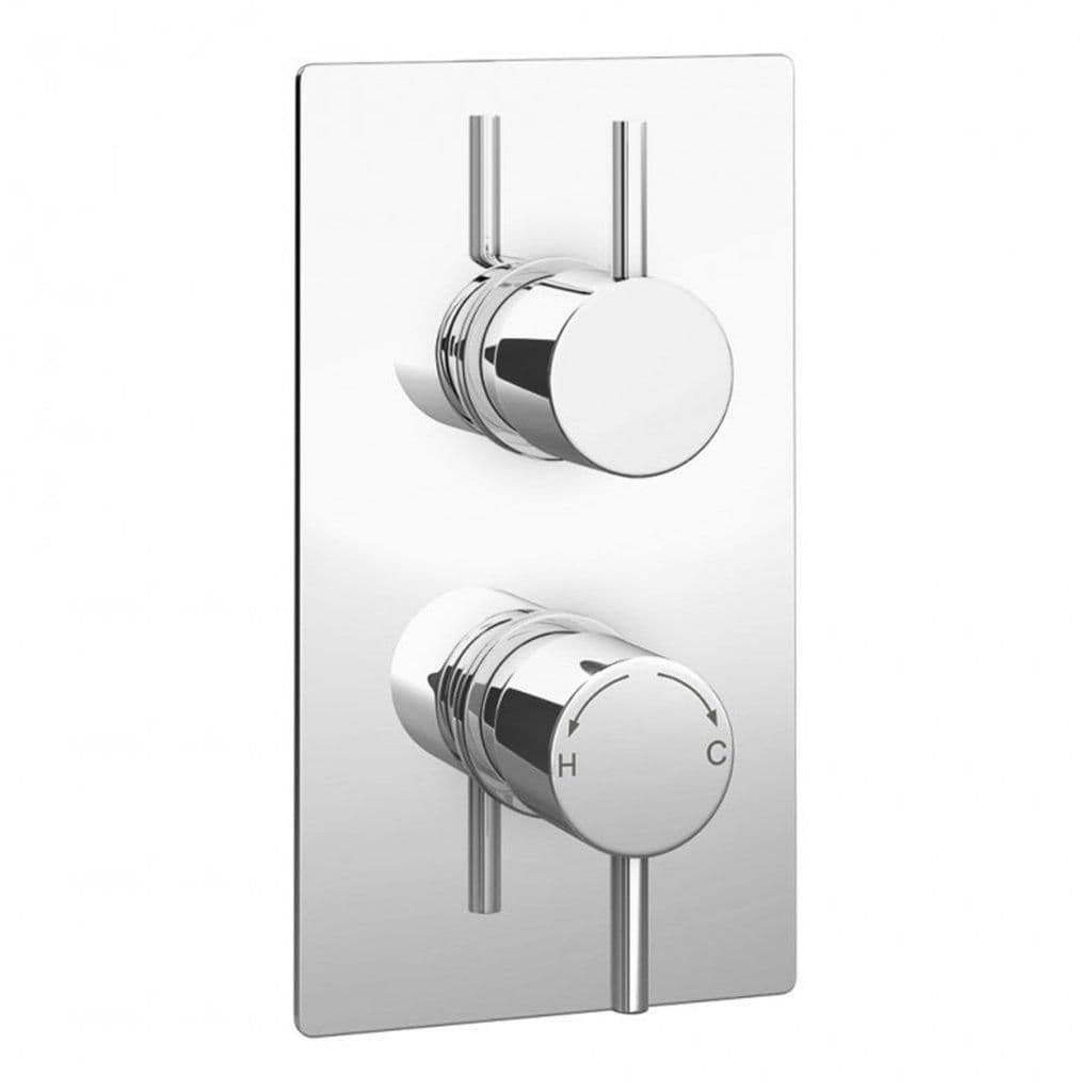 Concealed Thermostatic Shower Mixer Valve Diverter