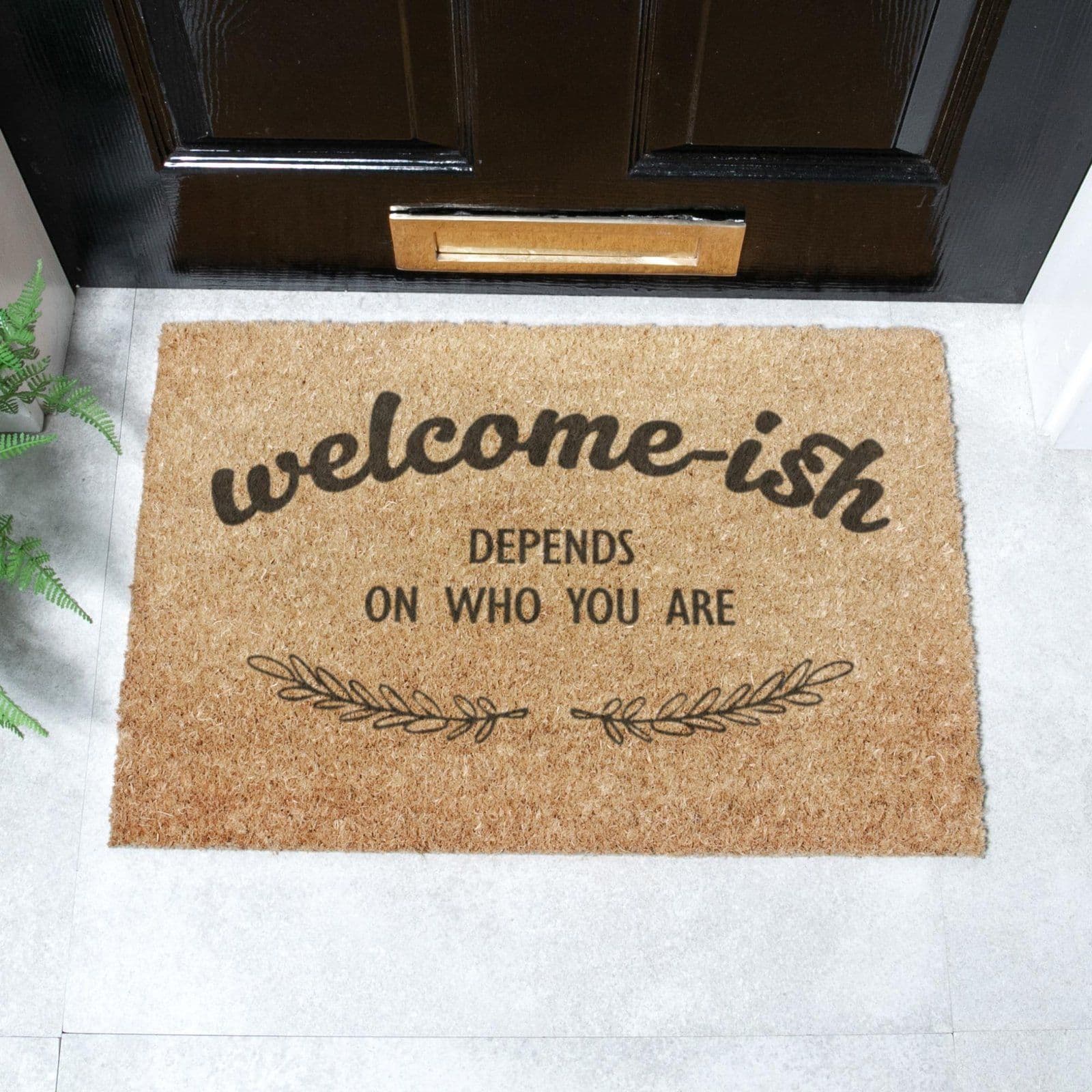 Welcome ish Doormat