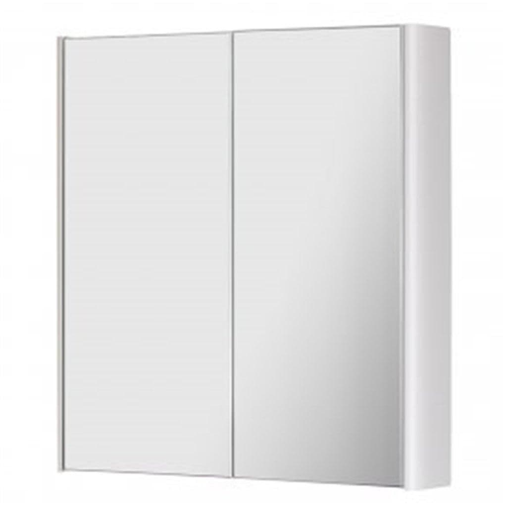 Gloss 2 Door Mirror Bathroom Cabinet 60cm H x 500mm W