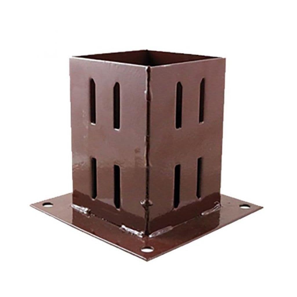PACK 3 75x75mm Post Anchor Bolt Down