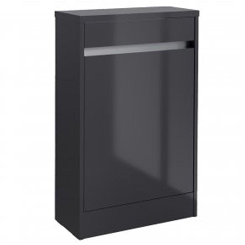 Gloss Bathroom Back to Wall Toilet WC Unit 494mm Wide