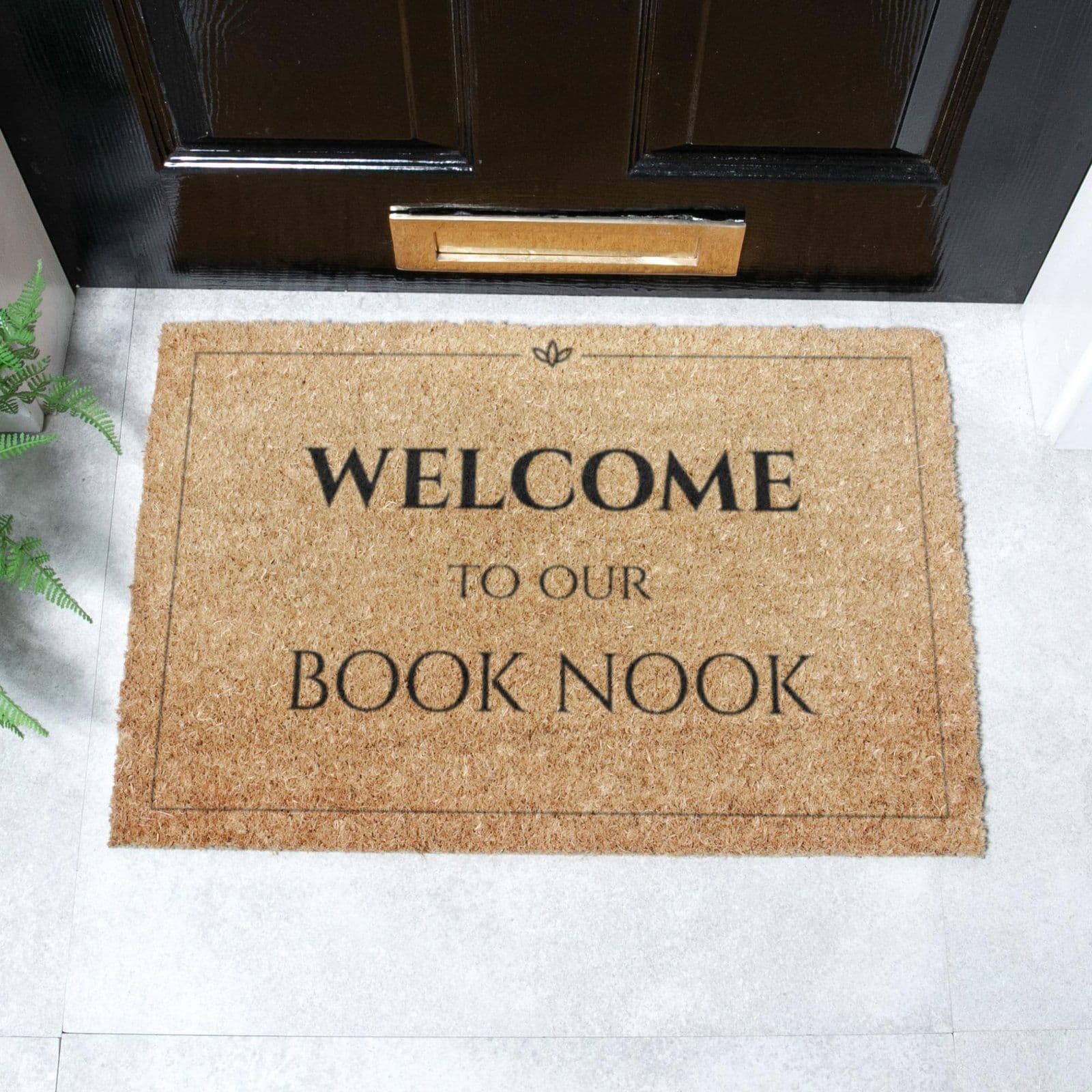Welcome To Our Book Nook Doormat